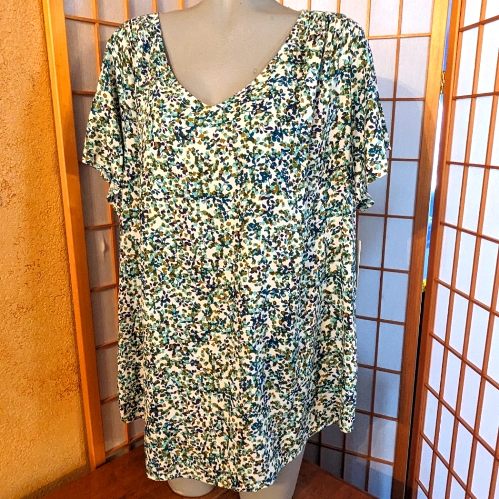 🆕 Croft and Barrow tunic top, NEW with tags, size 1X